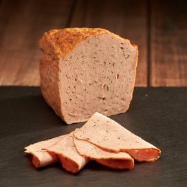Putenleberkäse