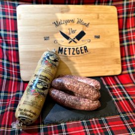 Wildschwein-Bratwurst