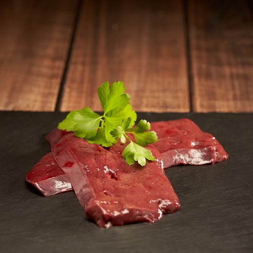 Kalbsleber in Scheiben (1 kg - 25,00 €)