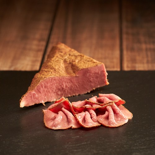 Pastrami (geräucherte Rinderbrust)