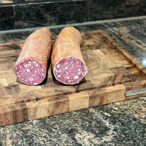 Walnuß-Salami hausgemacht